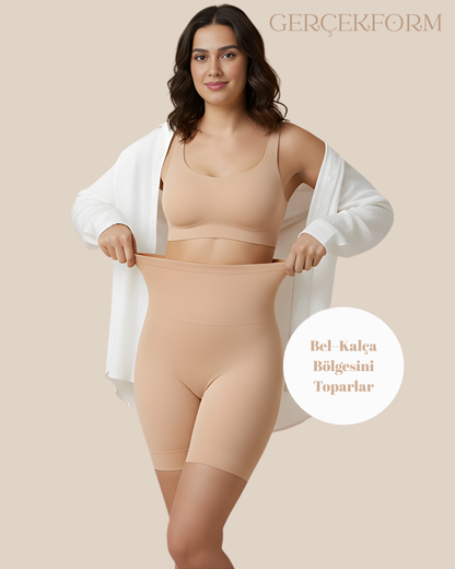 Şekillendirici Şort Tayt