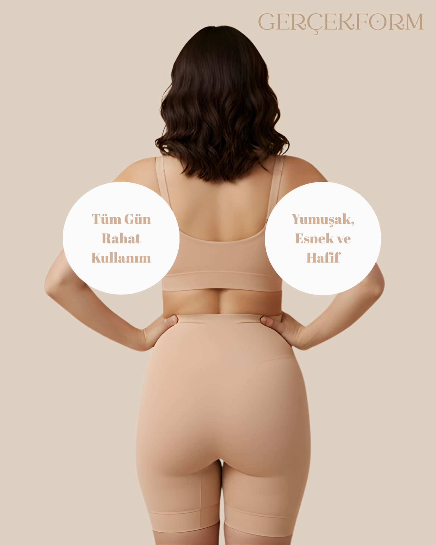 Şekillendirici Şort Tayt