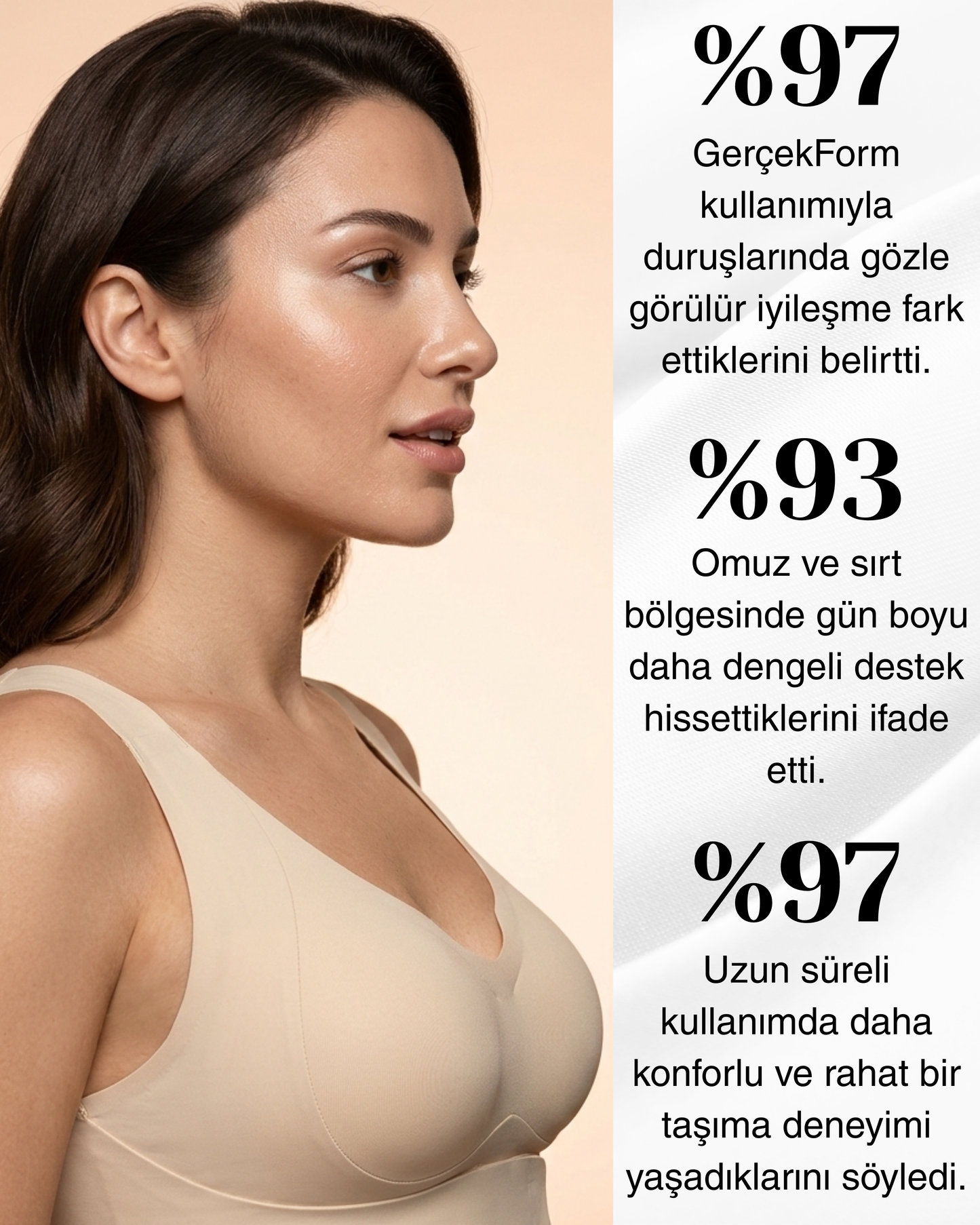 Duruş Destekleyici Sütyen